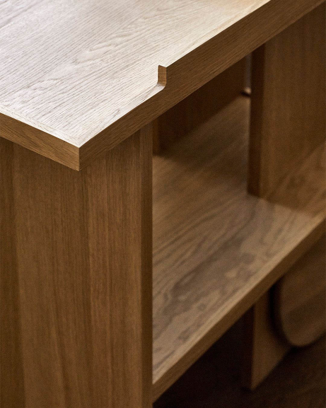 Axis Side Table – Warm Oak – Kristina Dam Studio – view 3