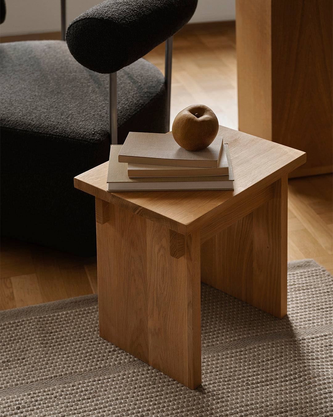 Artisan Stool – Warm Oak – Kristina Dam Studio – view 5