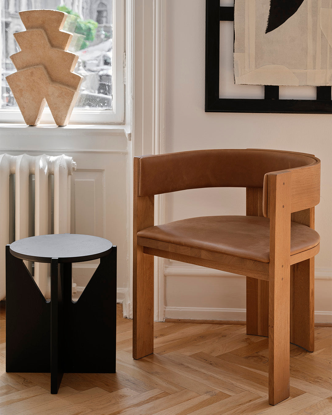 Simple Stool – Black
