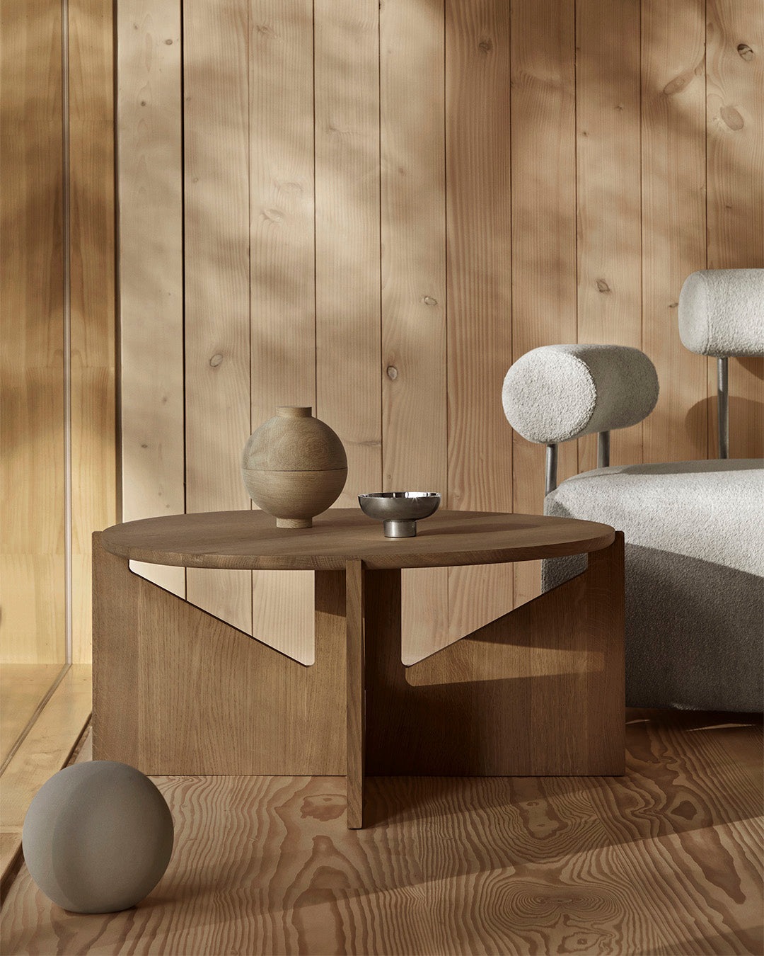 Simple Coffee Table – Warm Oak – Kristina Dam Studio – view 4