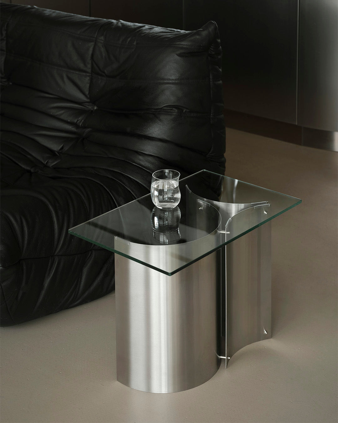Curated Side Table Brushed – Kristina Dam Studio – view 3