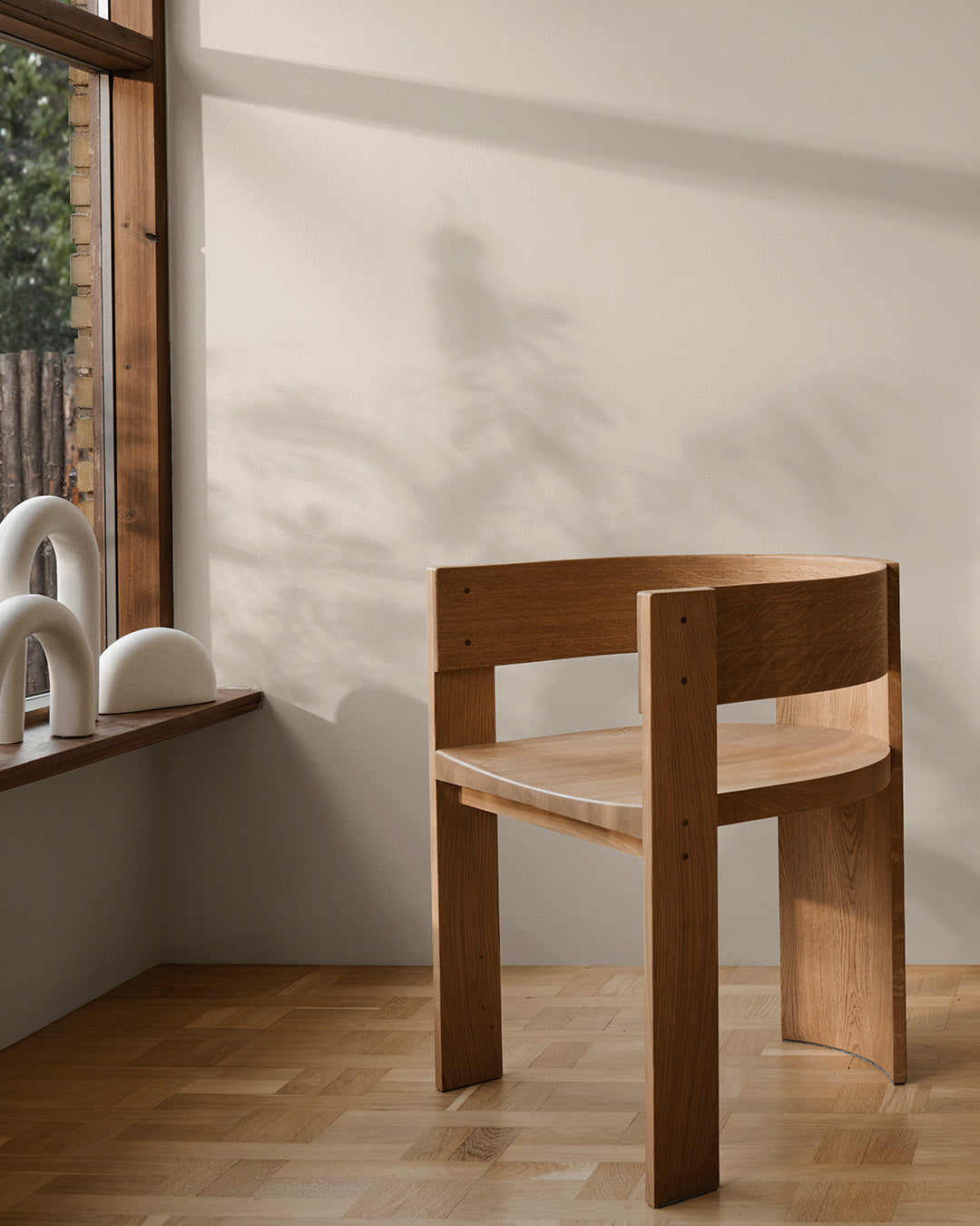 Collector Dining Chair – Warm Oak – Kristina Dam Studio – view 4