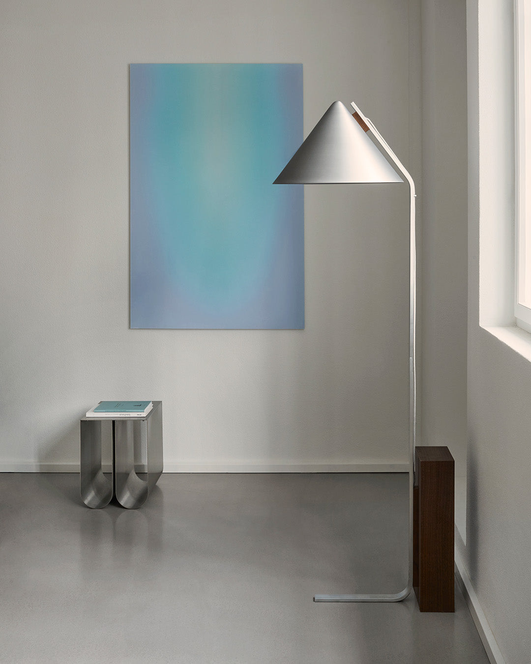 Cone Stehleuchte Gebürstet – Kristina Dam Studio – Ansicht 4