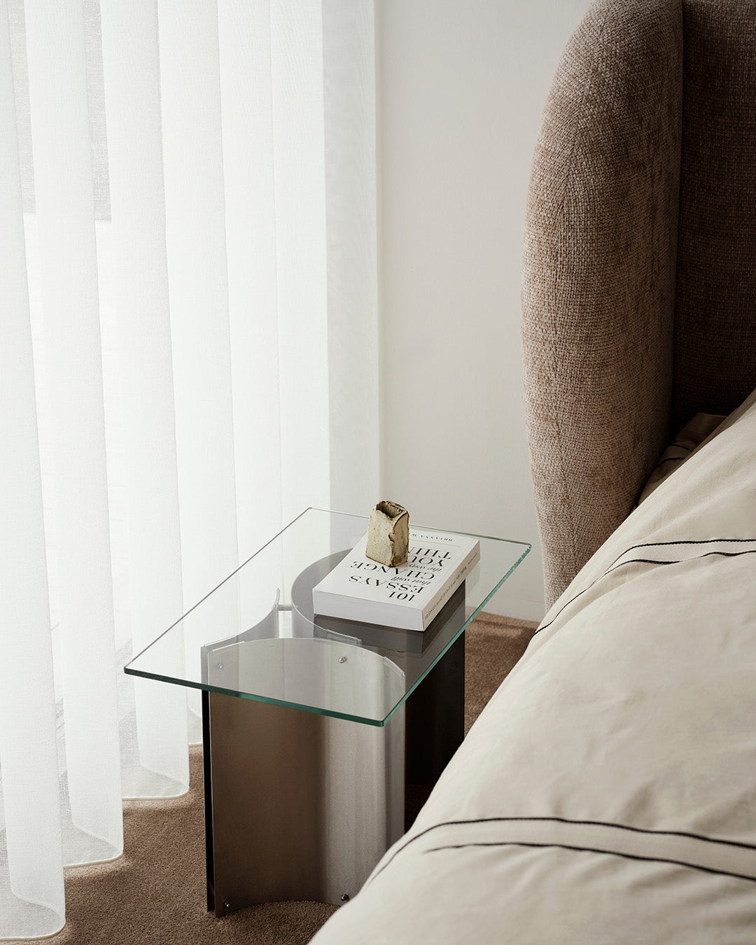Curated Side Table Brushed