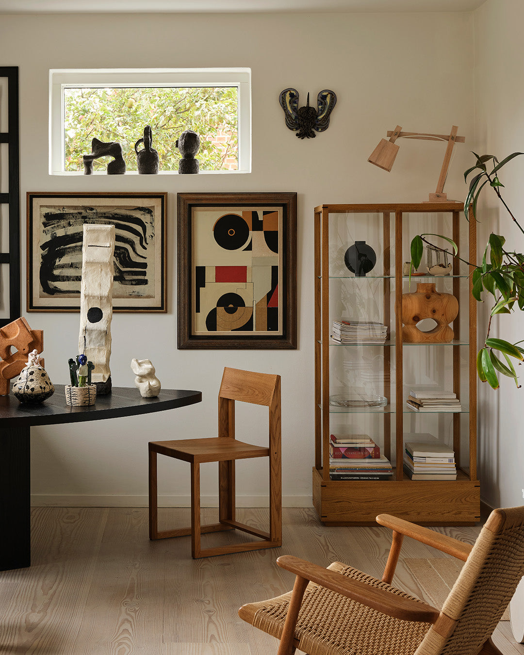 Outline Dining Chair – Warm Oak – Kristina Dam Studio – view 11