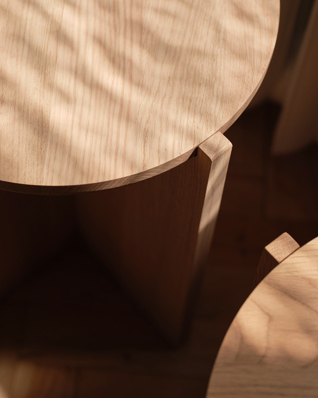 Simple Coffee Table – Light Oak – Kristina Dam Studio – view 3