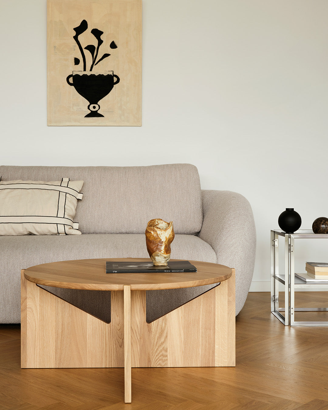 Simple Coffee Table – Light Oak
