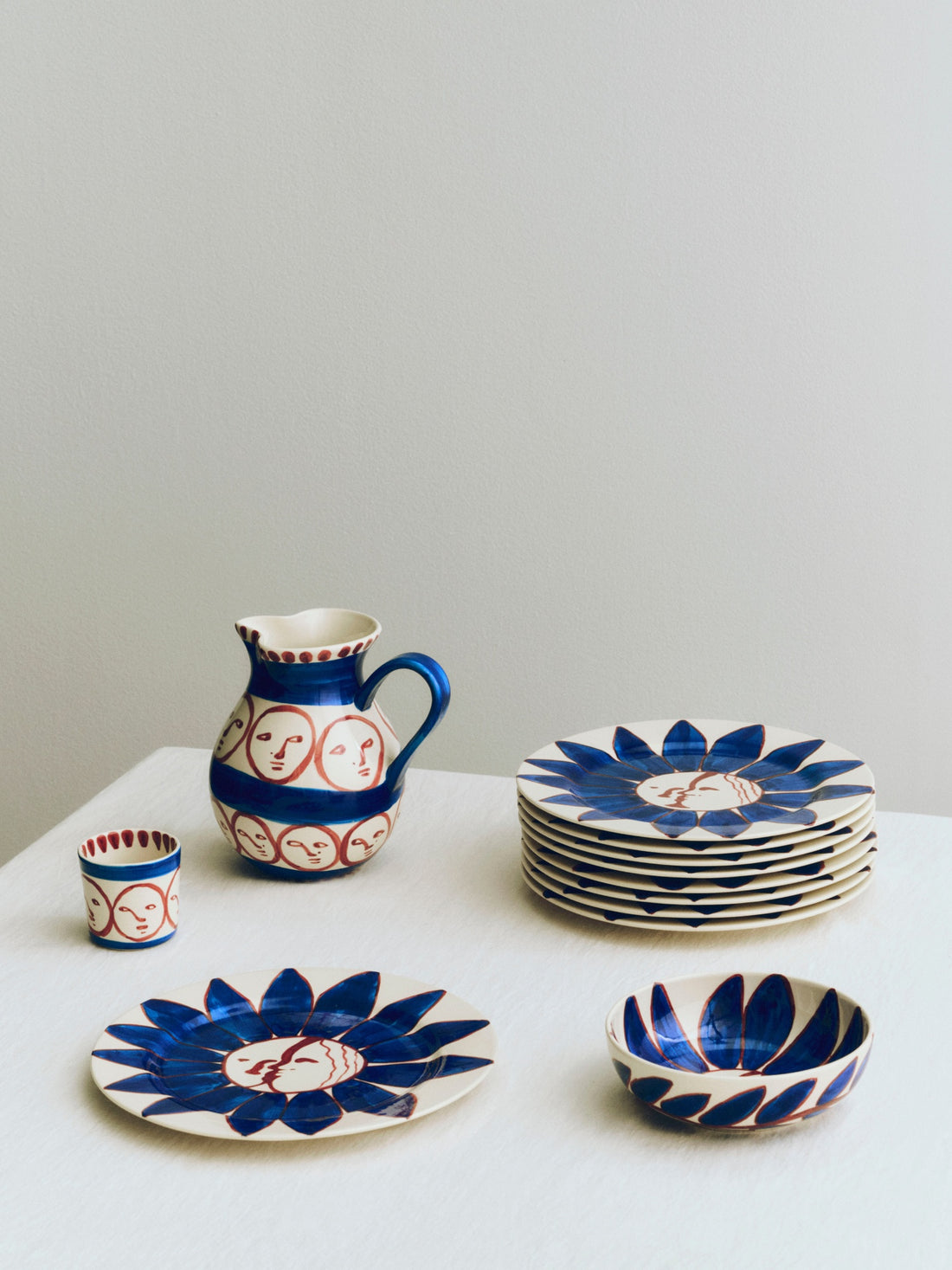 La Pittura Bowl Ø18cm - Deep Blue Flower