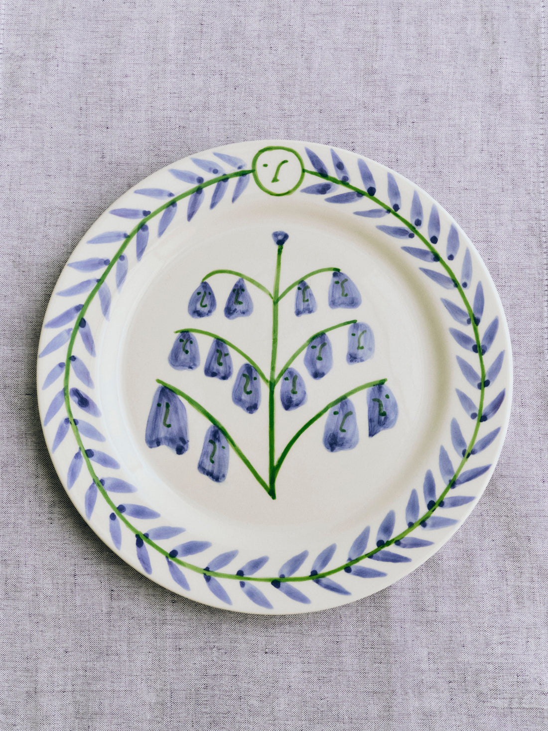 La Pittura Plate Ø24cm - Bluebells