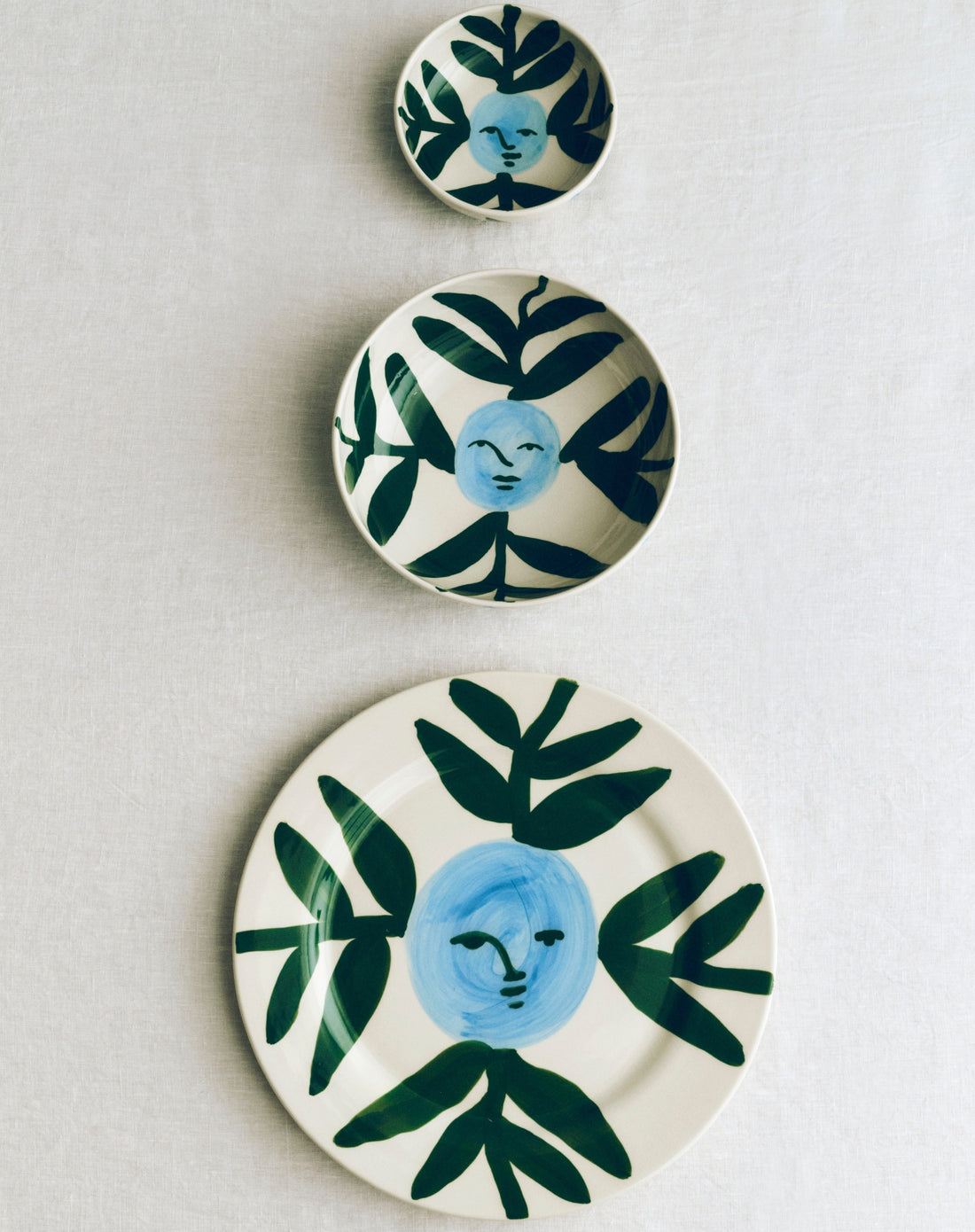 La Pittura Schale Ø18cm - Moon Face Vine