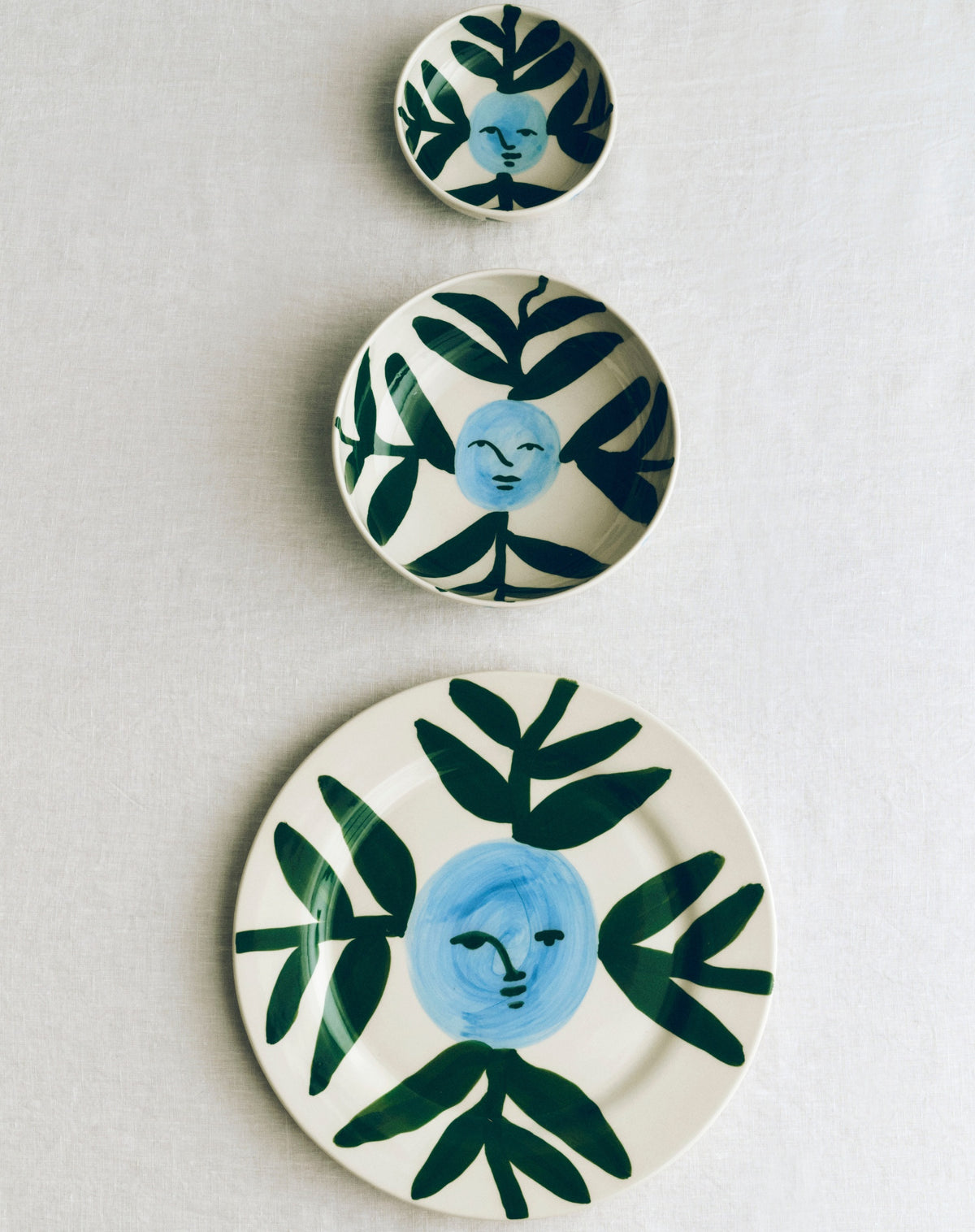 La Pittura Bowl Ø12cm - Moon Face Vine – HAY – view 6