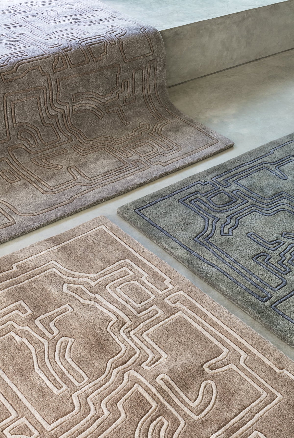 Pale Rose - Structures 2.0 Rug – Massimo Copenhagen – view 5