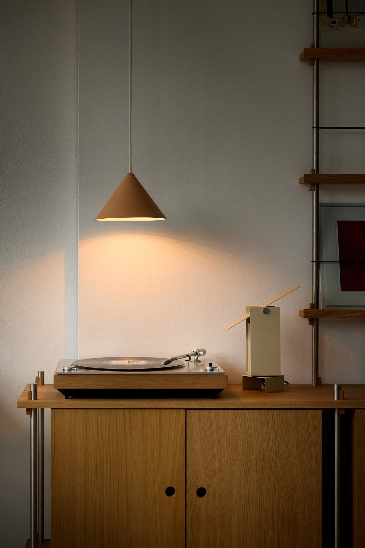Ceramic Cone Pendant Lamp – MOEBE – view 6
