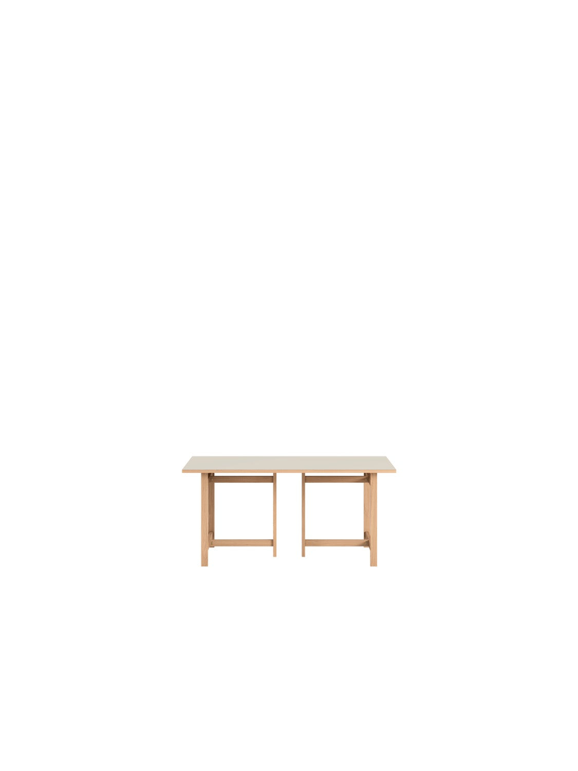 Rectangular Dining Table 160x90cm – MOEBE – view 15