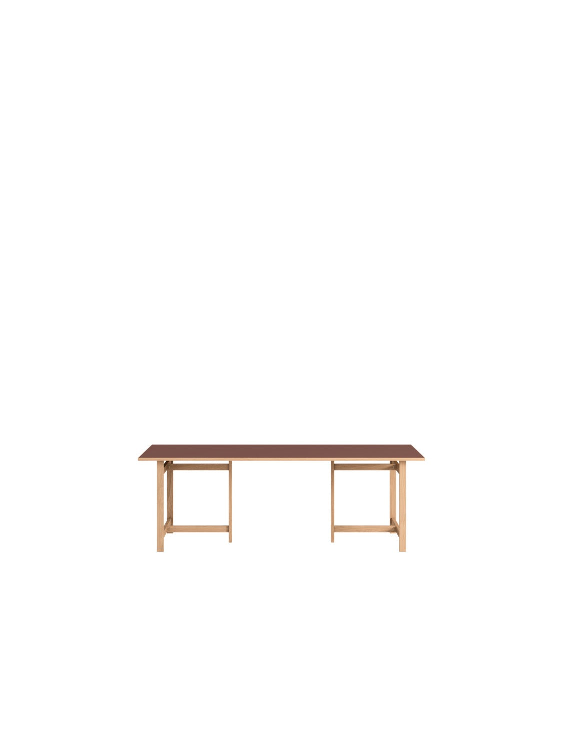 Rectangular Dining Table 220x90cm – MOEBE – view 7