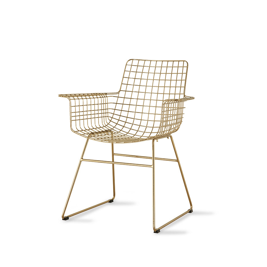Metal Wire Armchair – HKLIVING – view 13