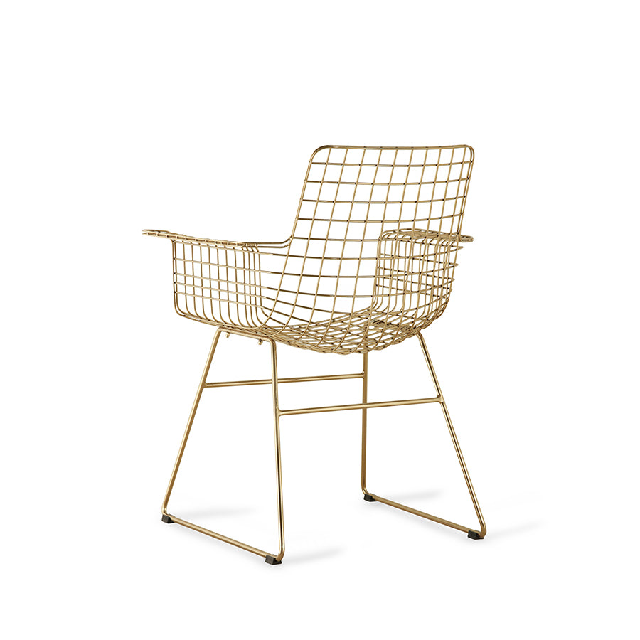 Metal Wire Armchair – HKLIVING – view 14