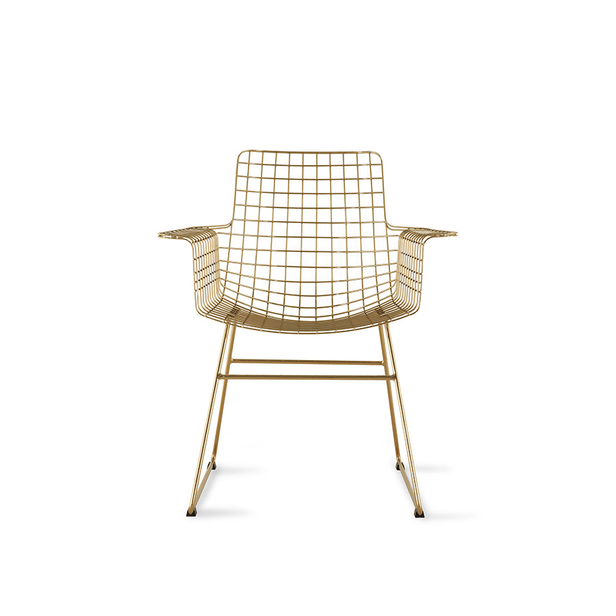 Metal Wire Armchair – HKLIVING – view 11
