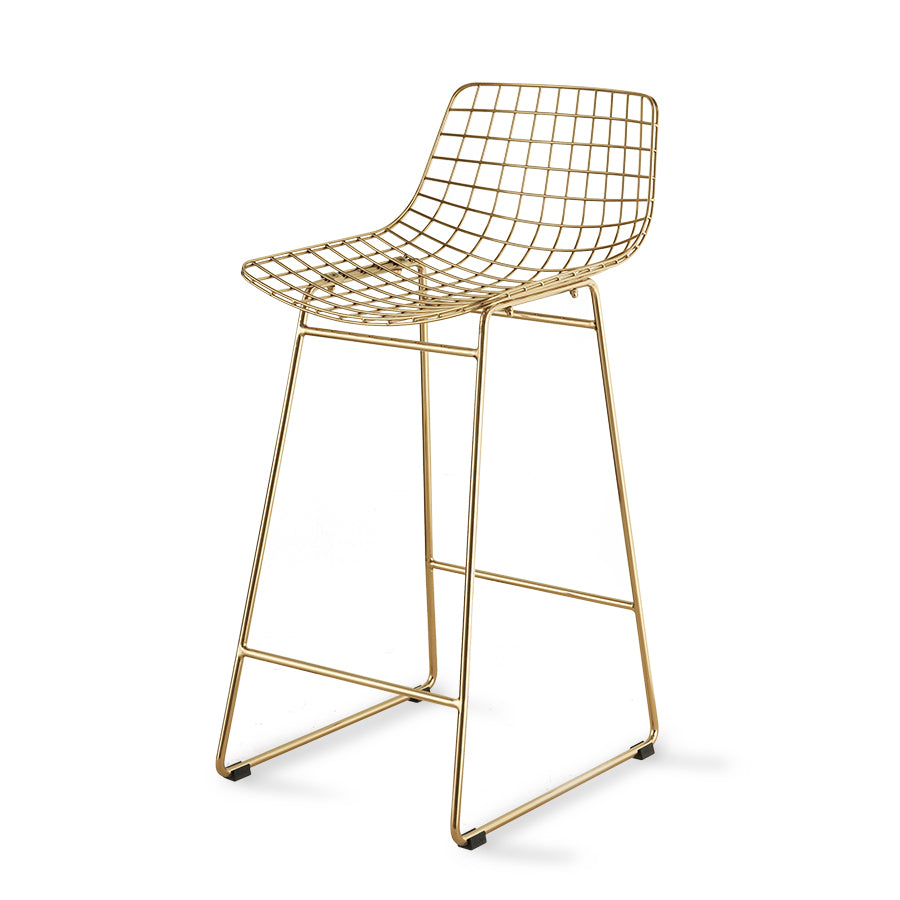 Metal Wire Bar Stool – HKLIVING – view 11