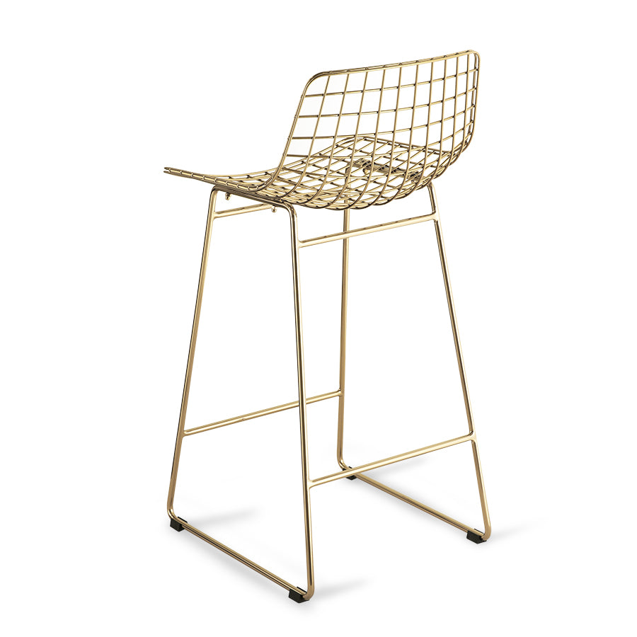 Metal Wire Bar Stool – HKLIVING – view 12
