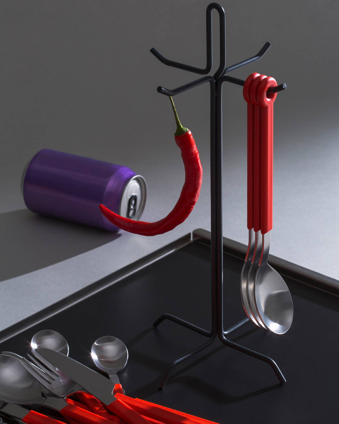 Mono Ring Flatware Stand