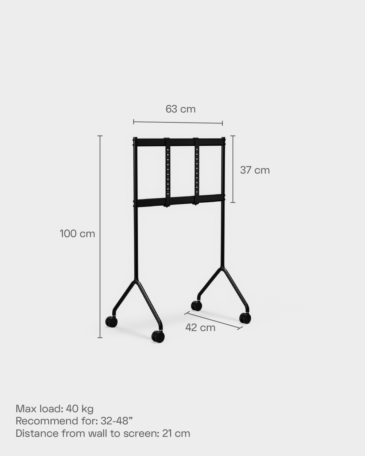Moon Light TV-Stand - Apricot – Pedestal – view 6