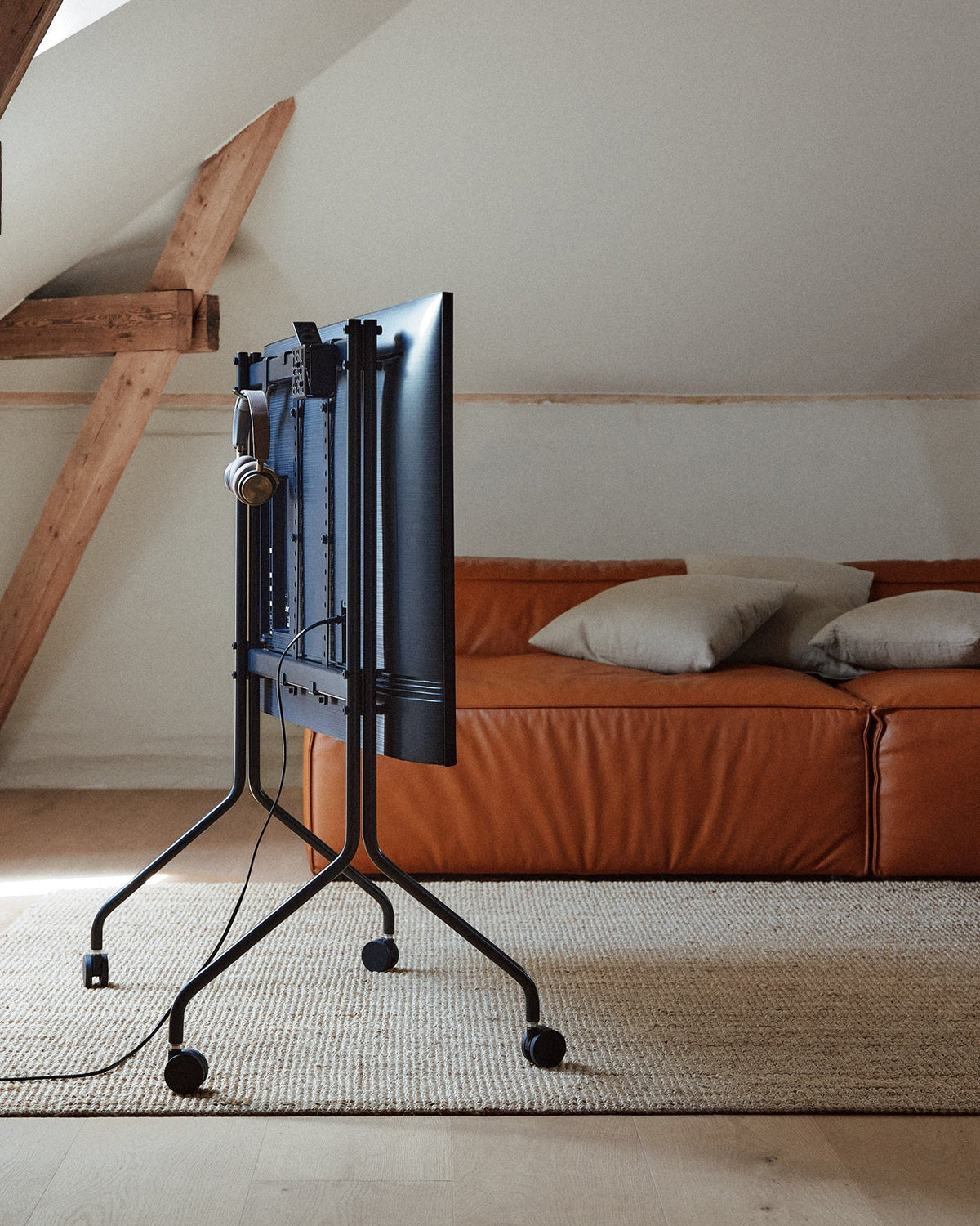 Moon TV-Ständer - Charcoal – Pedestal – Ansicht 6