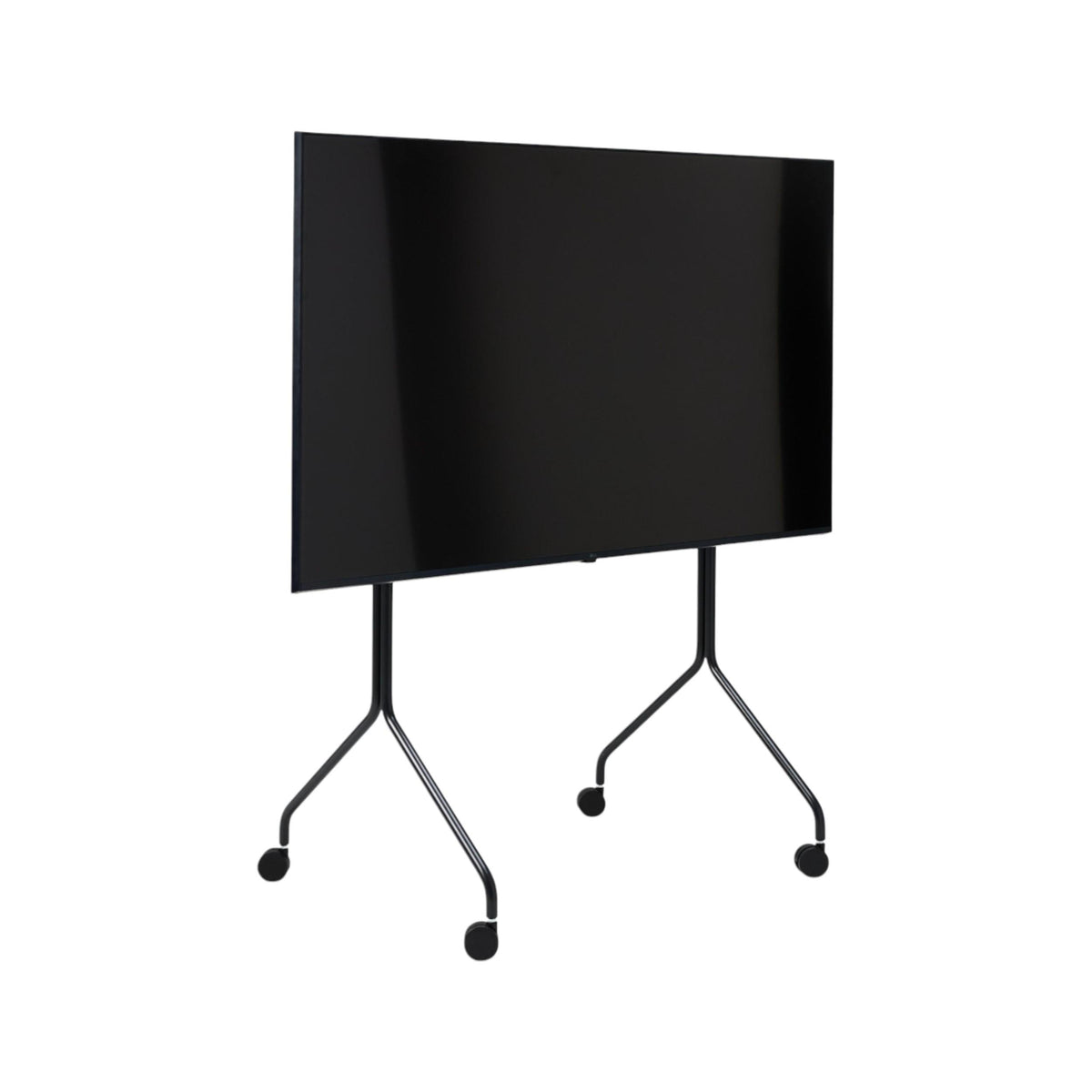 Moon Tall TV-Stand - Charcoal – Pedestal