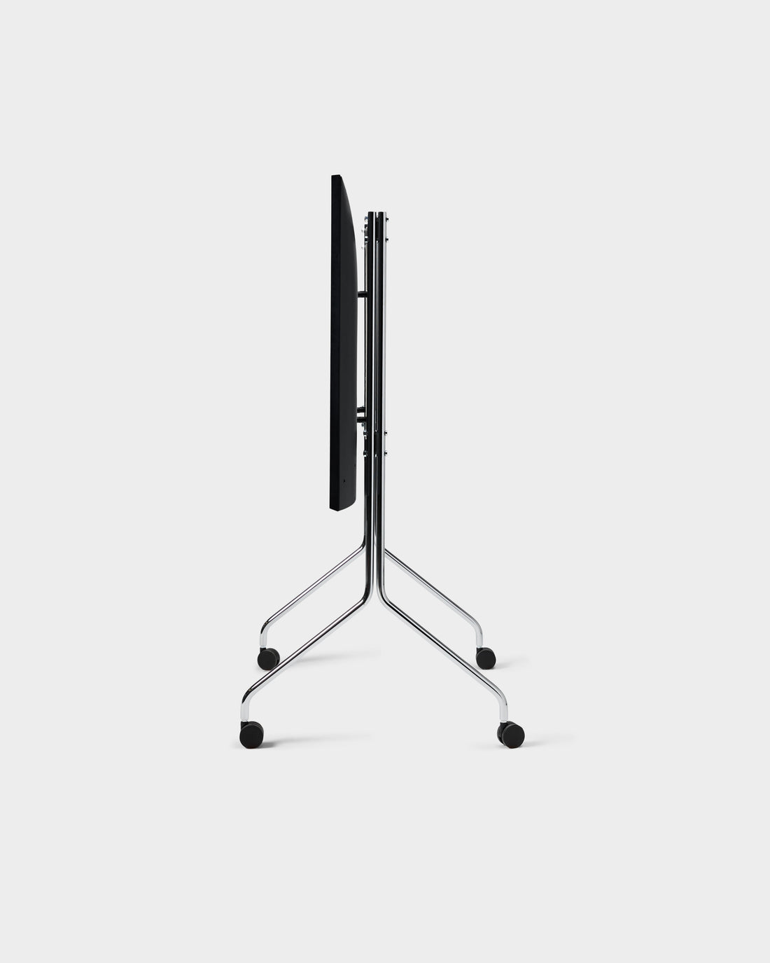 Moon Tall TV-Stand - Chrome