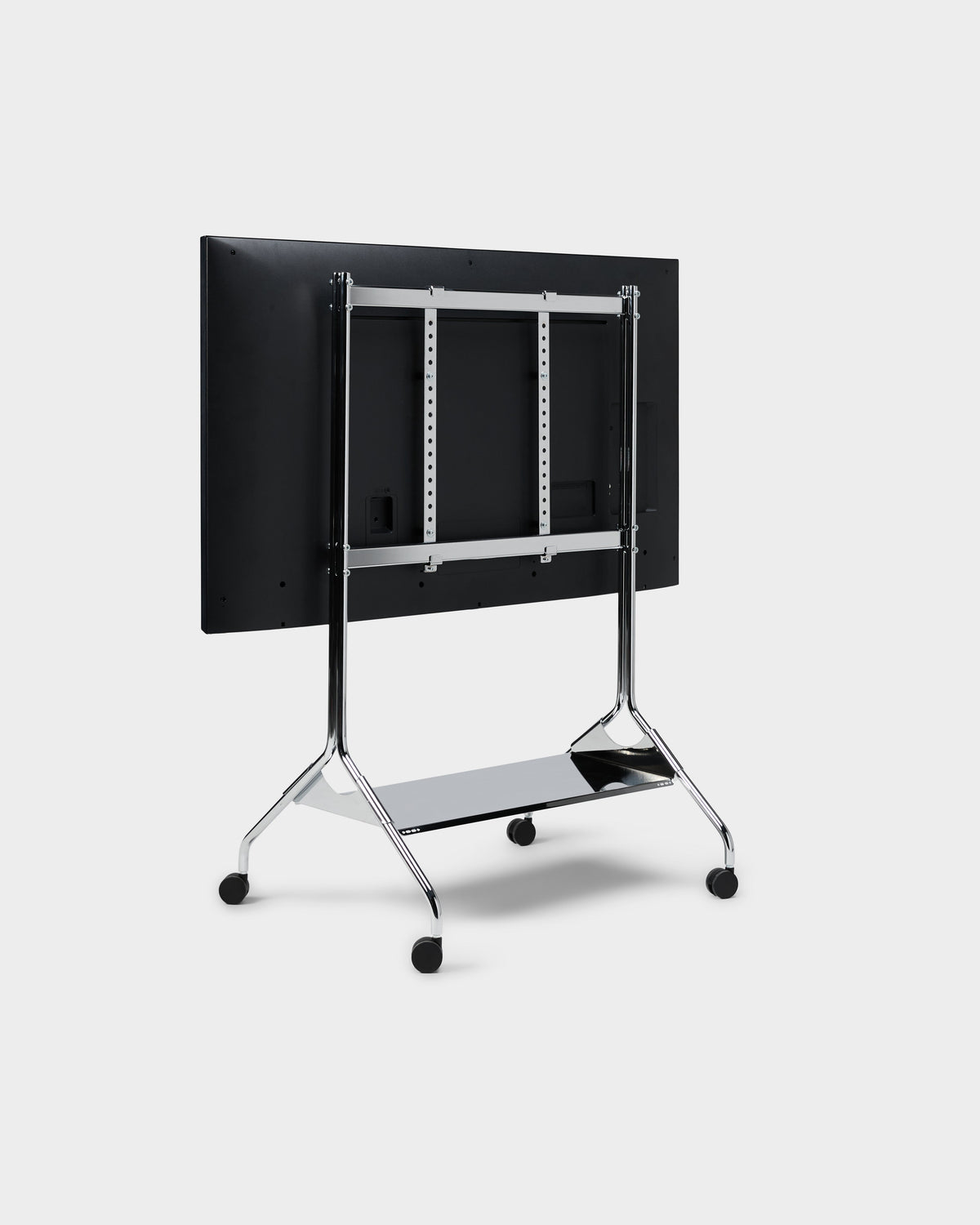 Moon Tall TV-Ständer - Chrom – Pedestal – Ansicht 3