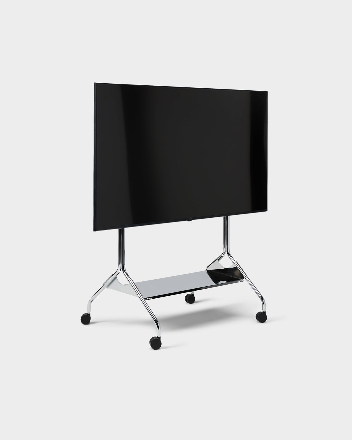 Moon Tall TV-Ständer - Chrom – Pedestal – Ansicht 5