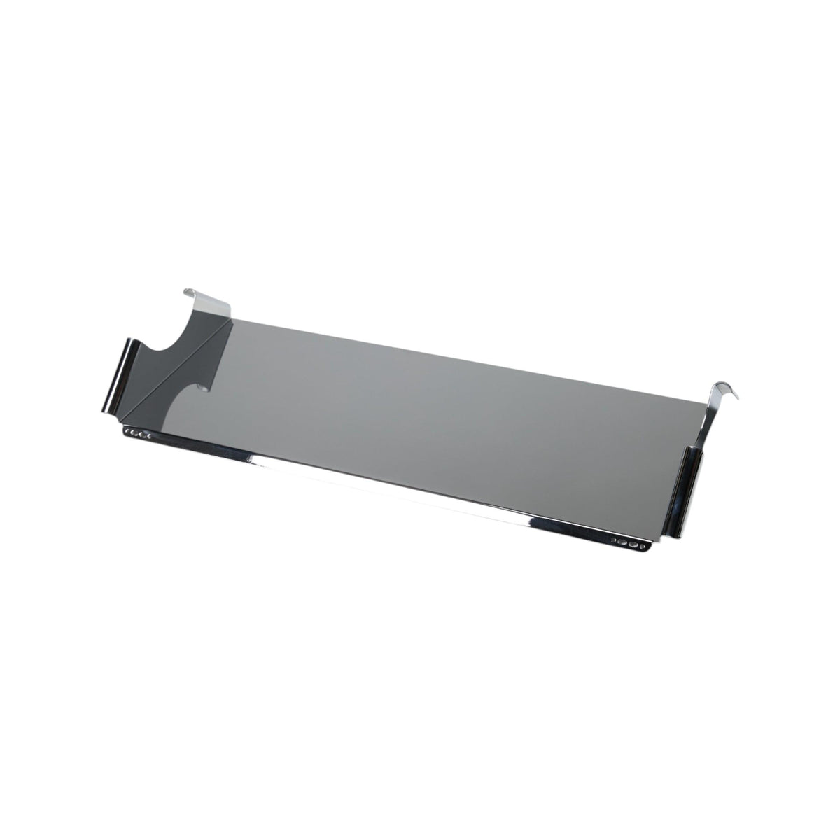 Moon Tray Shelf - Chrome – Pedestal