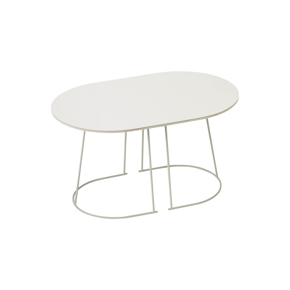 Airy Coffee Table - Small, Off-White Nanolaminate / Off-White - Coffee & Side Tables - Muuto