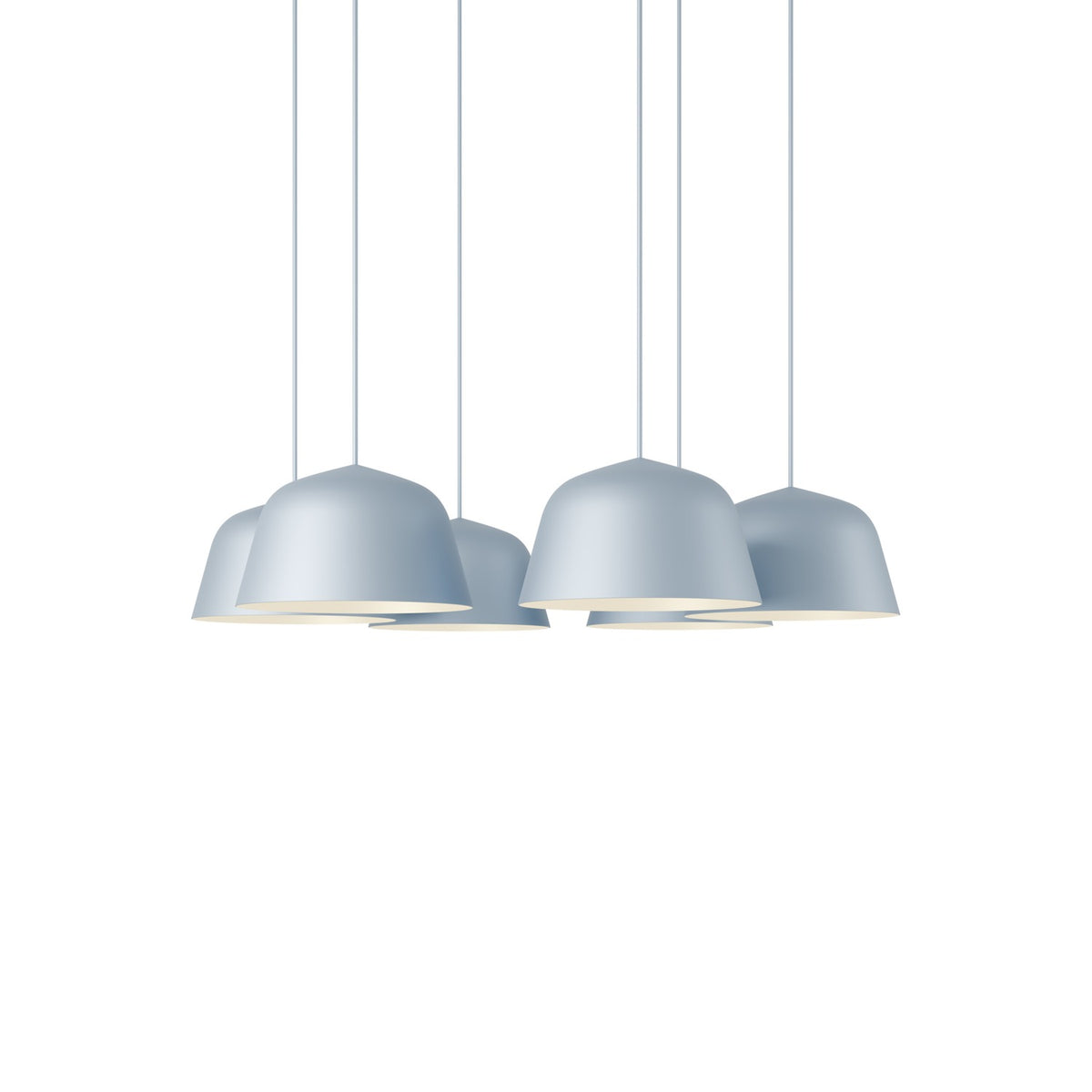 Ambit Pendant Cluster - Light Blue - Pendant Lights - Muuto