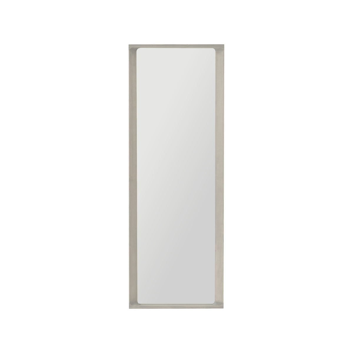 Arced Mirror - 170 × 61 cm, Light Grey - Mirrors - Muuto