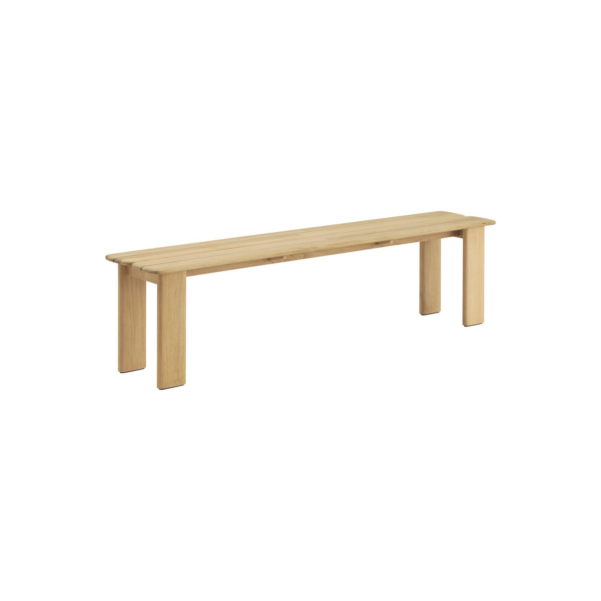 Assemble Bench - Teak - Outdoor Benches - Muuto
