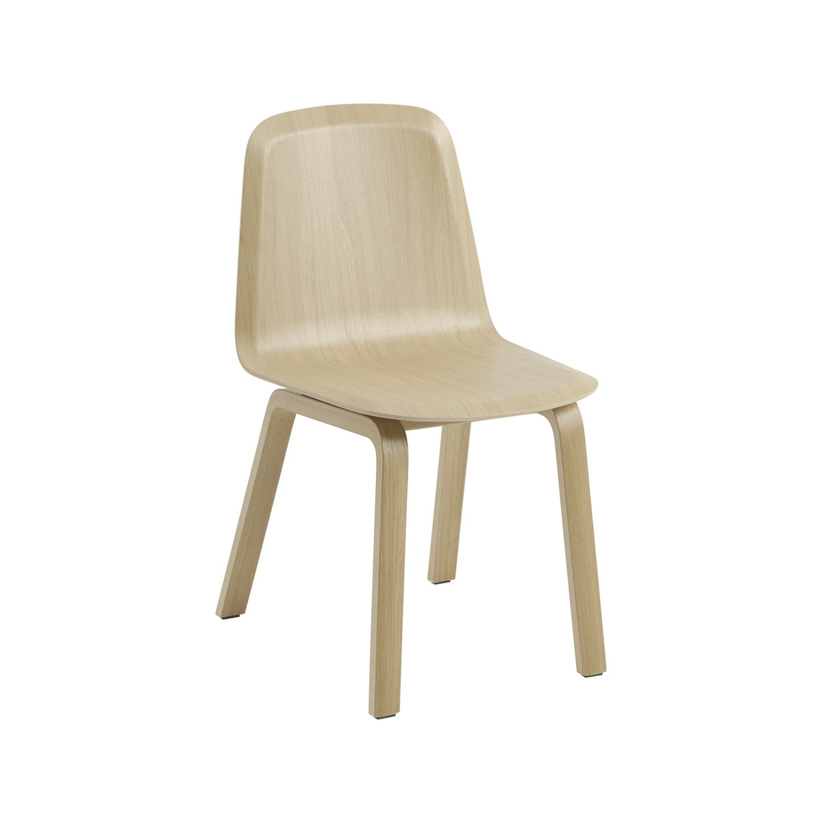 Brink Chair - Wood Base, Oak - Chairs - Muuto