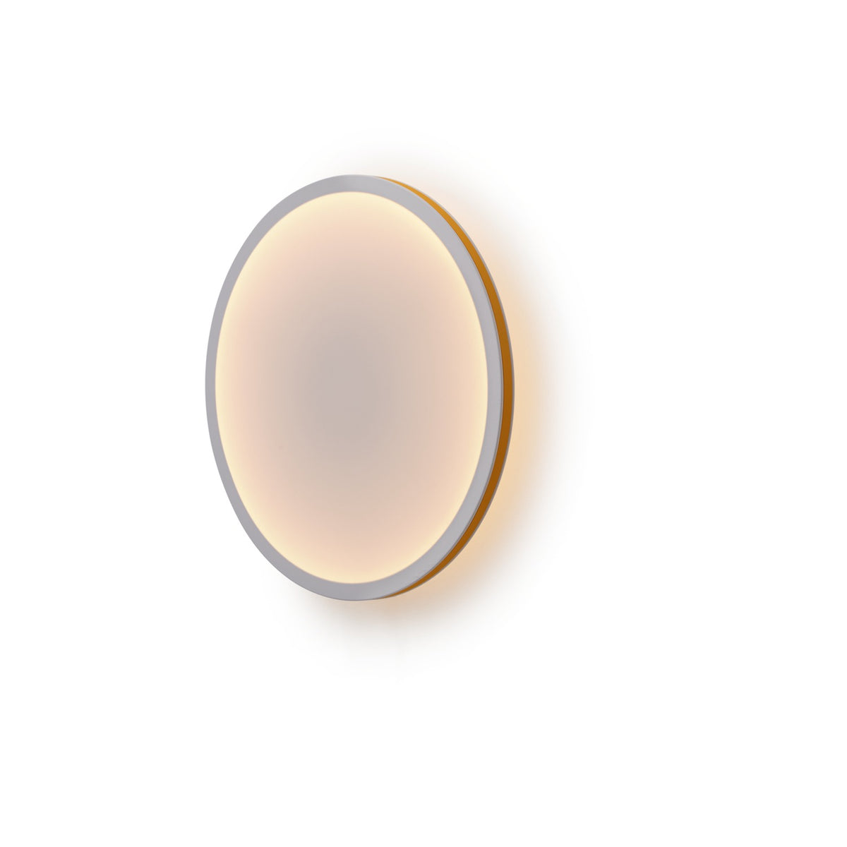 Calm Wall Lamp - Ø 50 cm, Hardwired, Orange - Wall Lights - Muuto