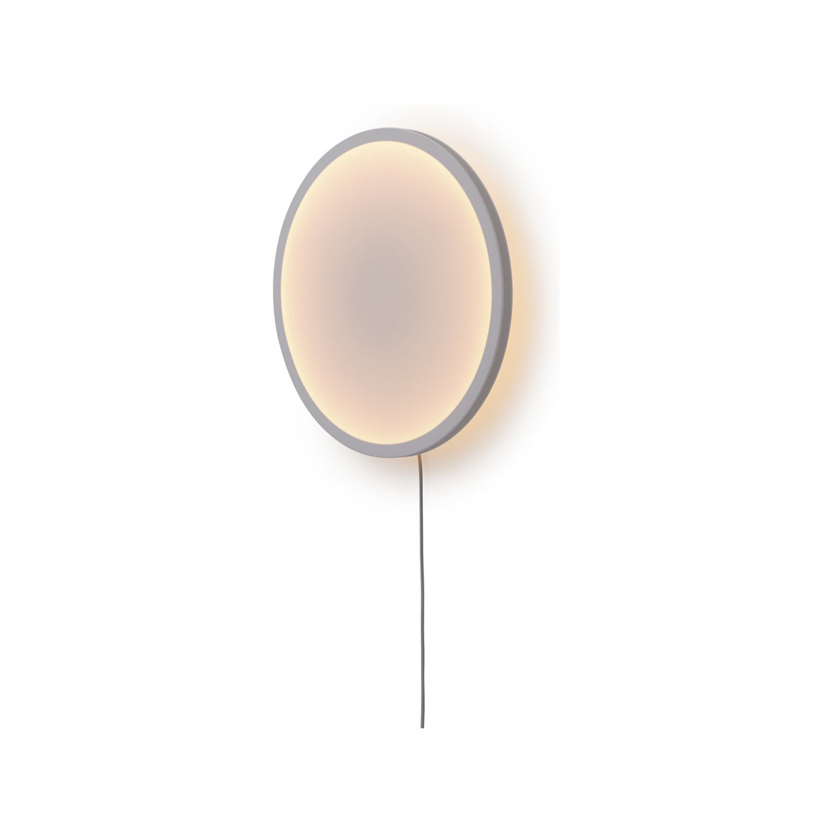 Calm Wall Lamp - Ø 50 cm, Touch Dim, Grey - Wall Lights - Muuto