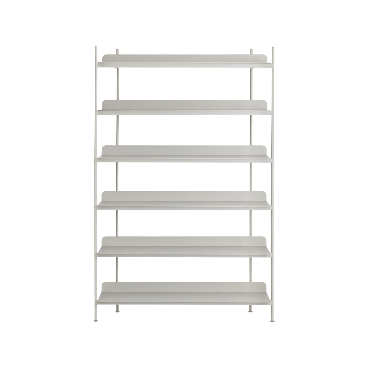 Compile Shelving System - Configuration 4, Grey - Shelving - Muuto