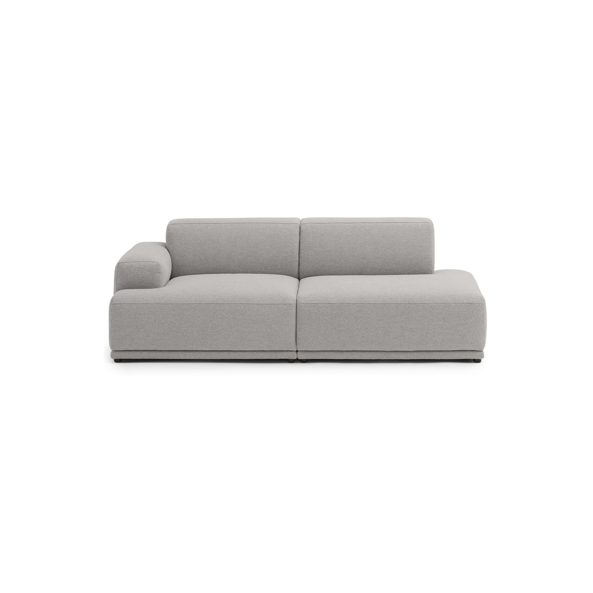 Connect Soft Modular Sofa - 2-Seater, Configuration 2, Clay 12 - Sofas - Muuto