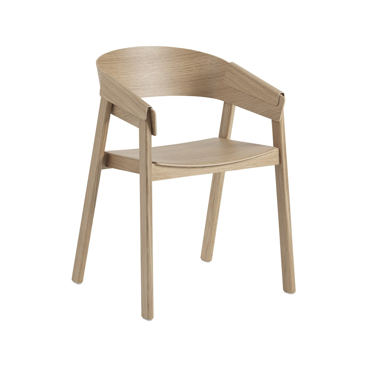 Cover Armchair - Oak - Chairs - Muuto