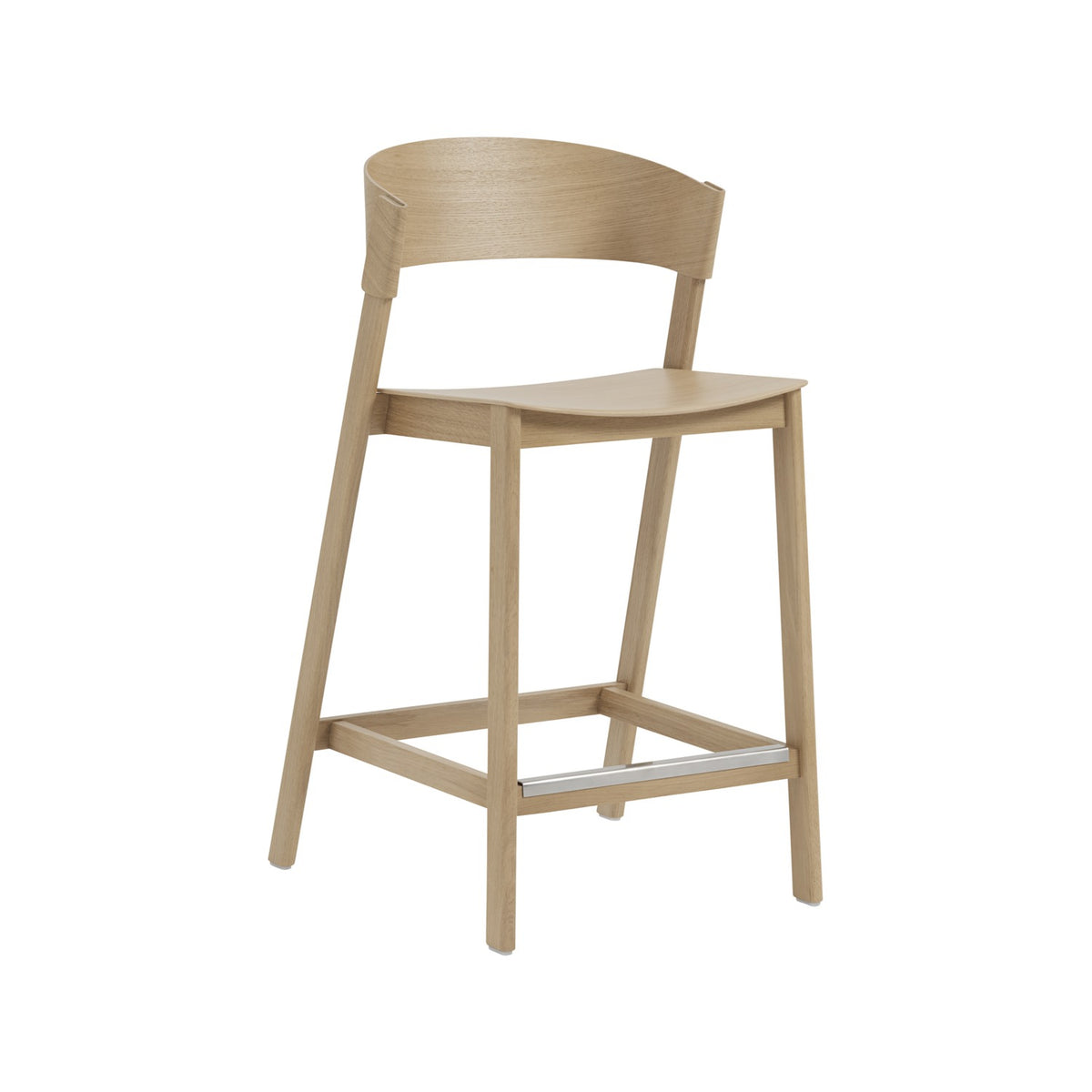 Cover Counter Stool - Oak - Stools - Muuto