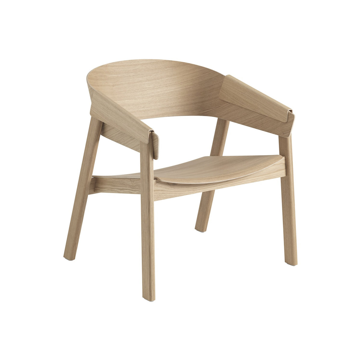 Cover Lounge Chair - Oak - Chairs - Muuto