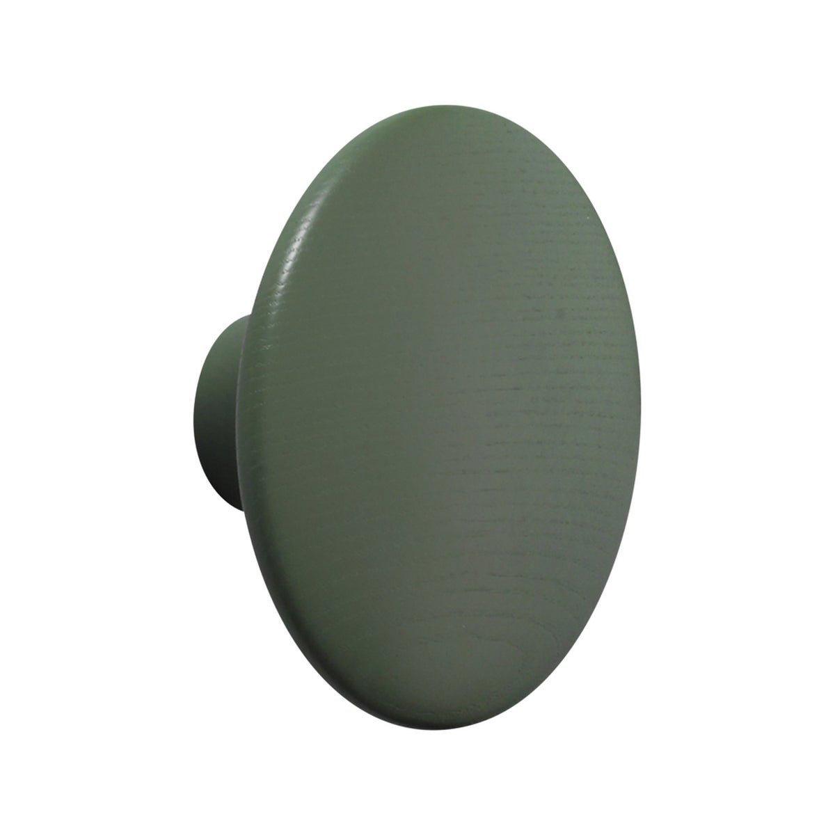 Dots Wood - Ø 13 cm, Dusty Green - Coat Rack - Muuto