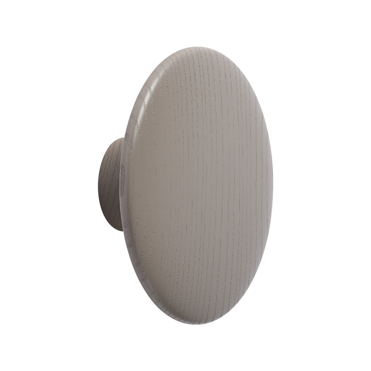 Dots Wood - Ø 13 cm, Taupe - Coat Rack - Muuto