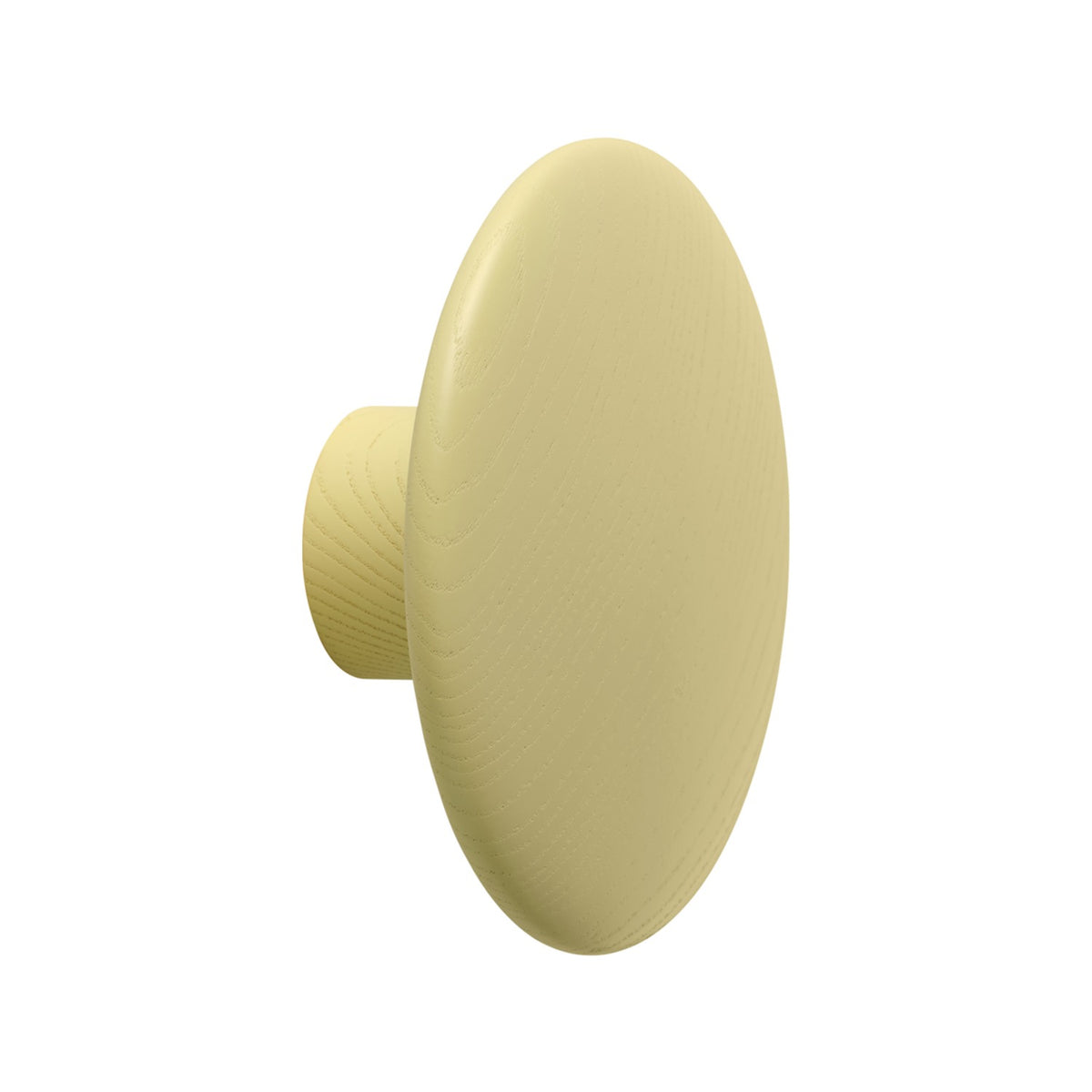 Dots Wood - Ø 9 cm, Yellow-Beige - Coat Rack - Muuto