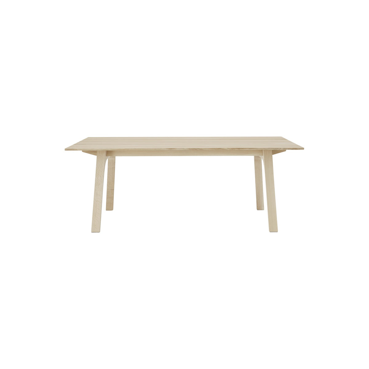 Earnest Extendable Table - 205 × 100 cm, Oiled Oak - Dining Tables - Muuto