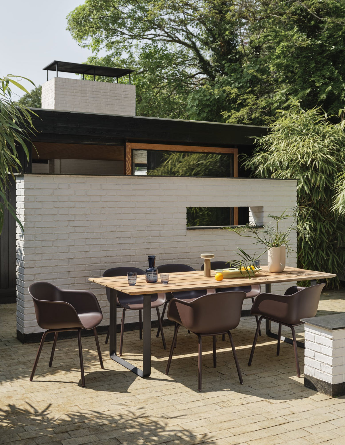 Fiber Outdoor Armchair - Outdoor Dining Chairs - Muuto