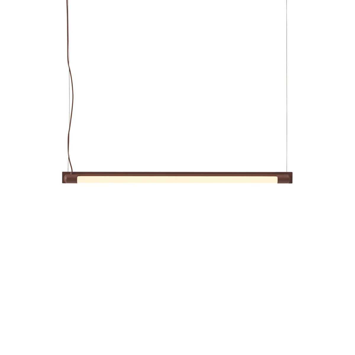 Fine Suspension Lamp - 60 cm, Deep Red - Pendant Lights - Muuto